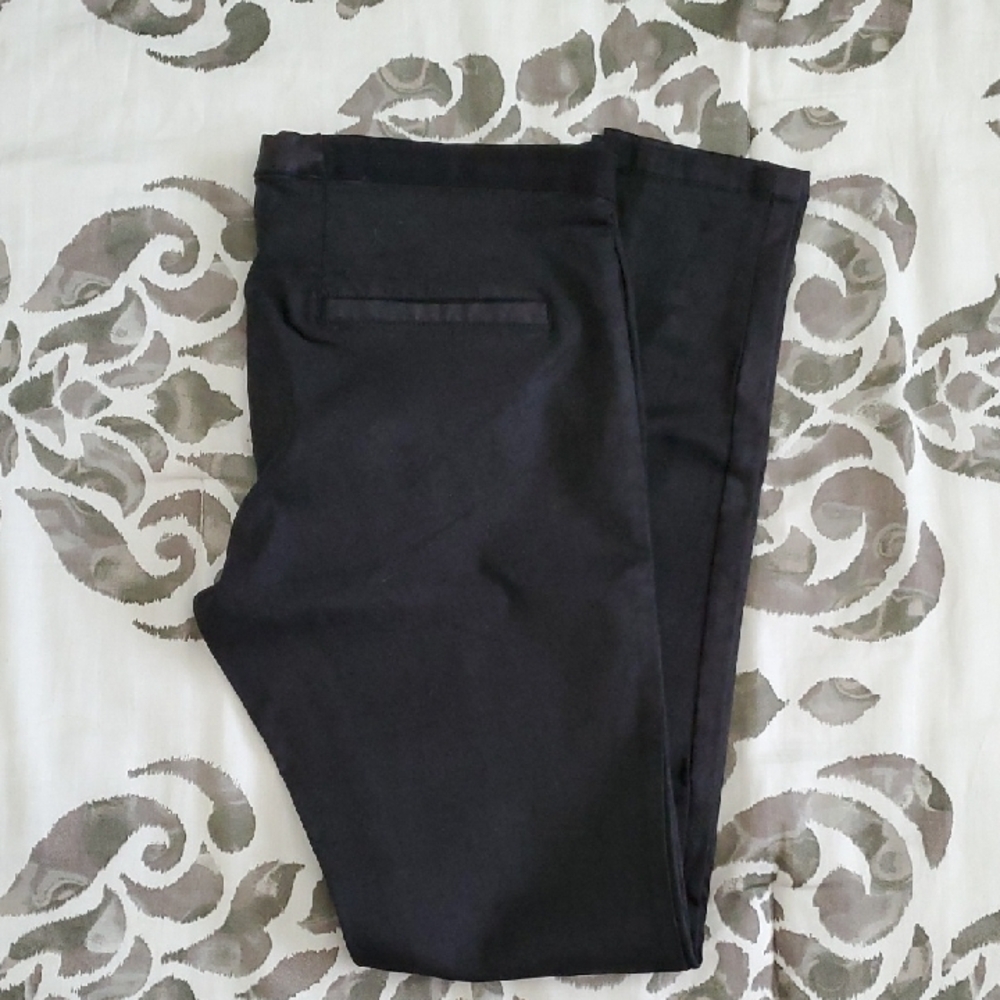 Caribbean Queen Faux Leather Moto Black Pants